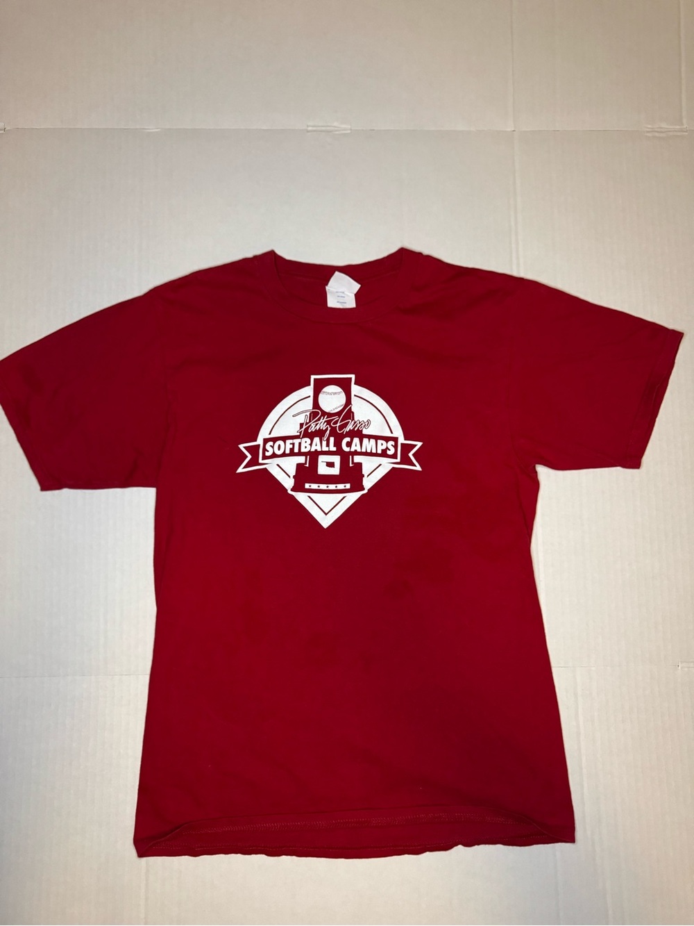 Oklahoma Softball Camps Logo T‑Shirt - Red